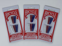 Load image into Gallery viewer, Bicycle Cribbage Pegs 3 Pack