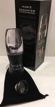 Load image into Gallery viewer, Magic Decanter Wine Aerator set with Carry Pouch and Stand