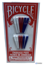 Load image into Gallery viewer, Cribbage Pegs By Bicycle